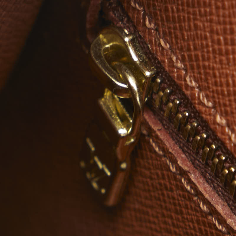 Louis Vuitton Monogram Sankru Shoulder Bag M51243 Brown PVC Leather  Louis Vuitton