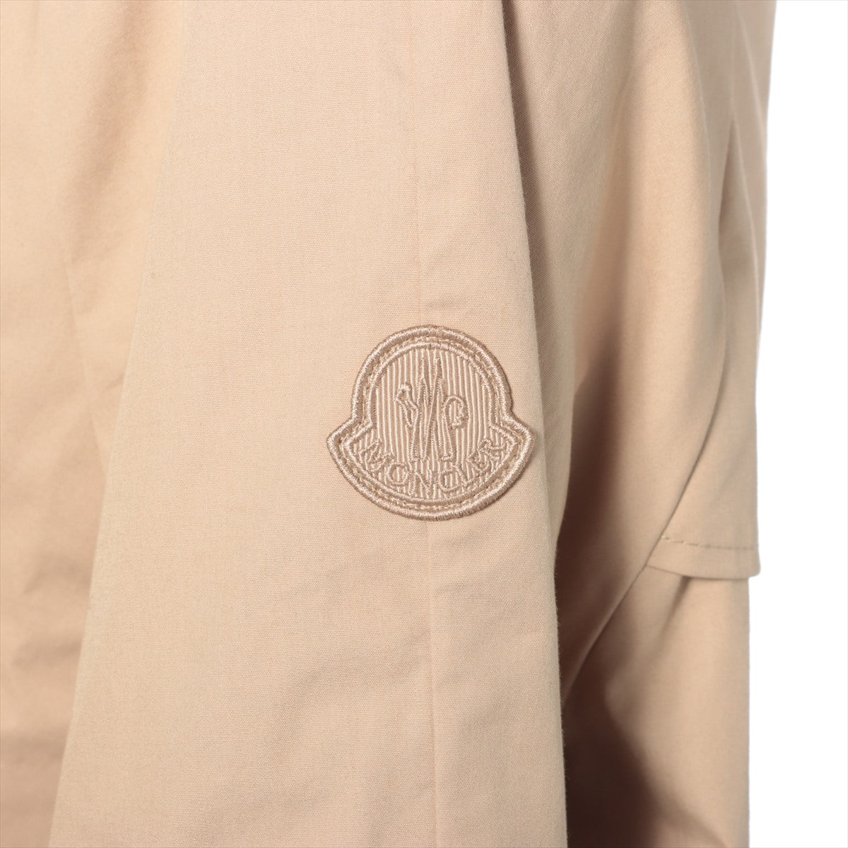 Moncler 20 Years Cotton x Polyester Trance Coat 0  Beige Adhafera