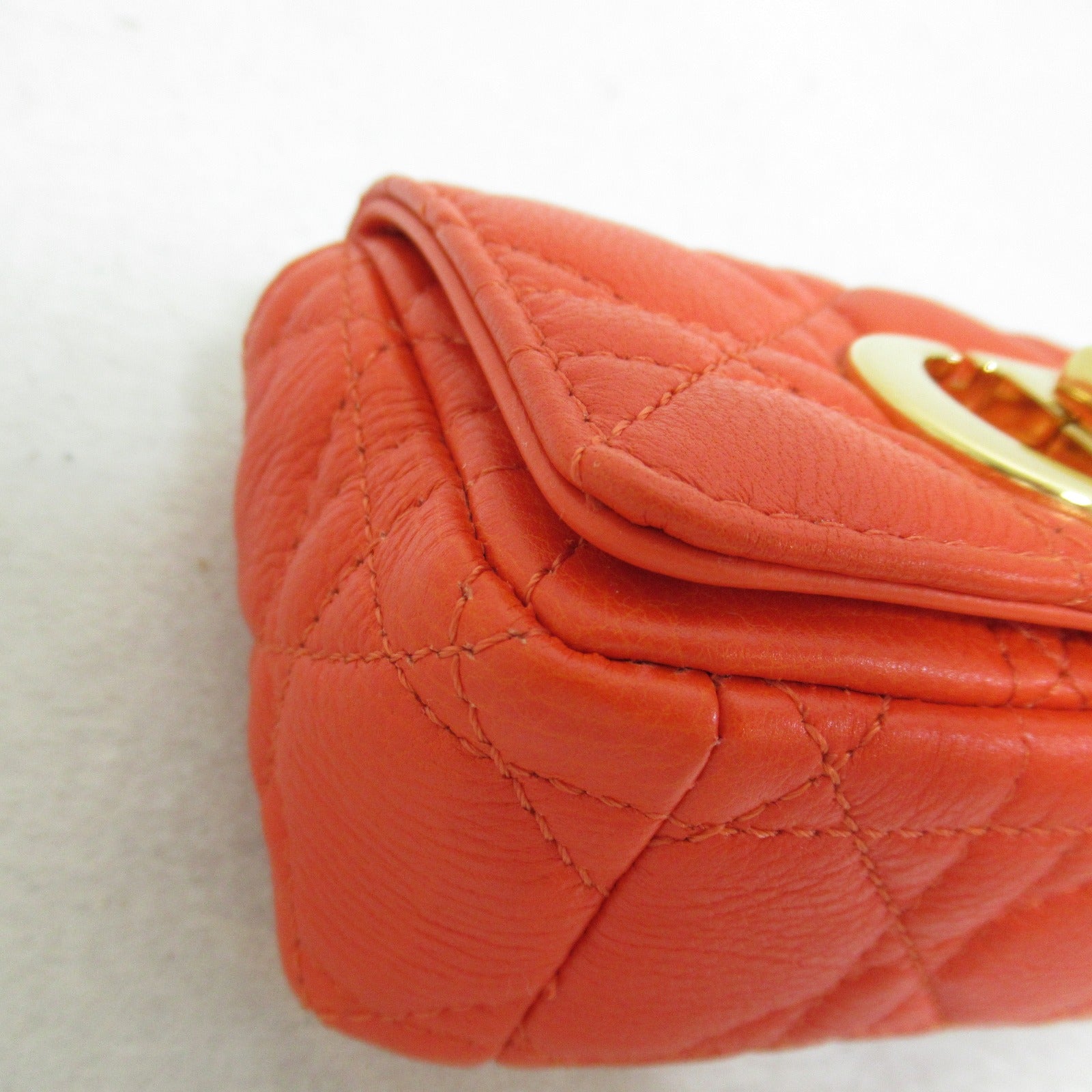 Dior Dior Card Micro-Bag Accessory Bag Bag  Orange S2022UWHC37O