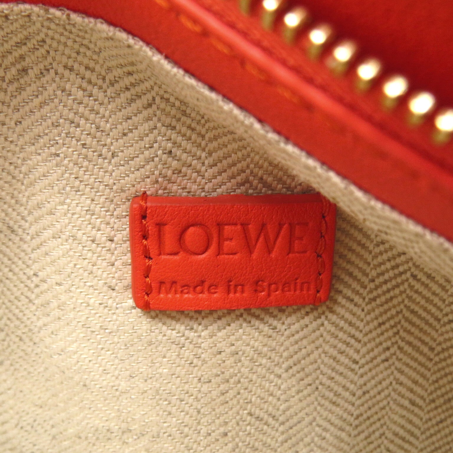 Loewe LOEWE Puzzle Mini Bag 2w Shoulder Bag   Orange A510P88X265959