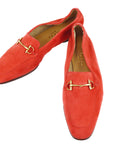 Gucci * Suede Horsebit Loafers Shoes 