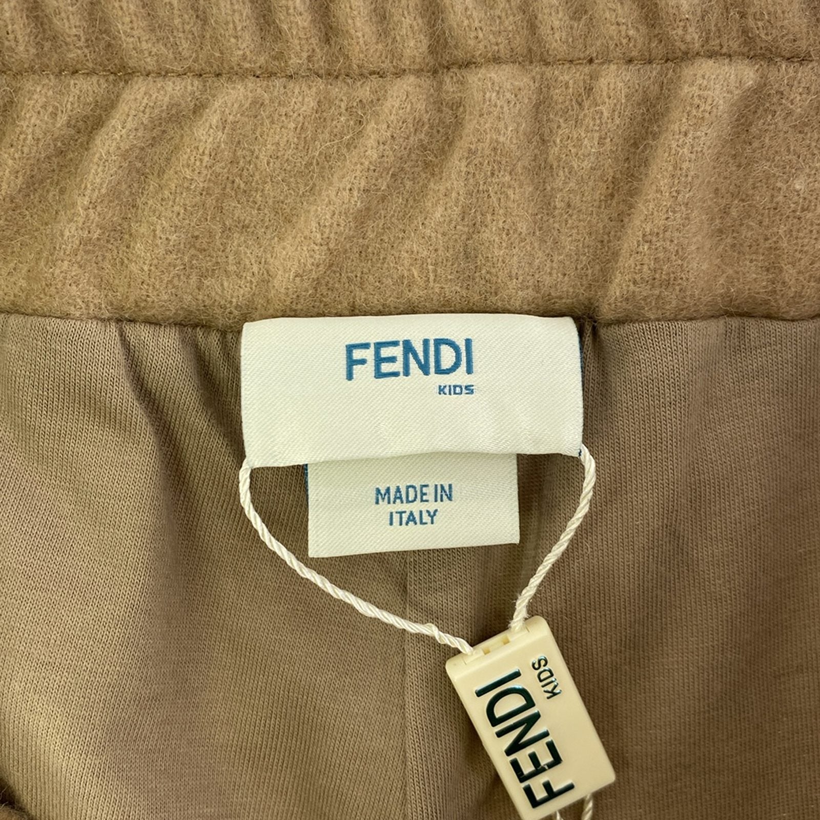 Fendi Fendi  Clothes Bottoms Cotton Kids Beige JMF456AOC7F1EPI12Y