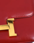 Hermes 1988 Red Box Calf Constance 18 Shoulder Bag