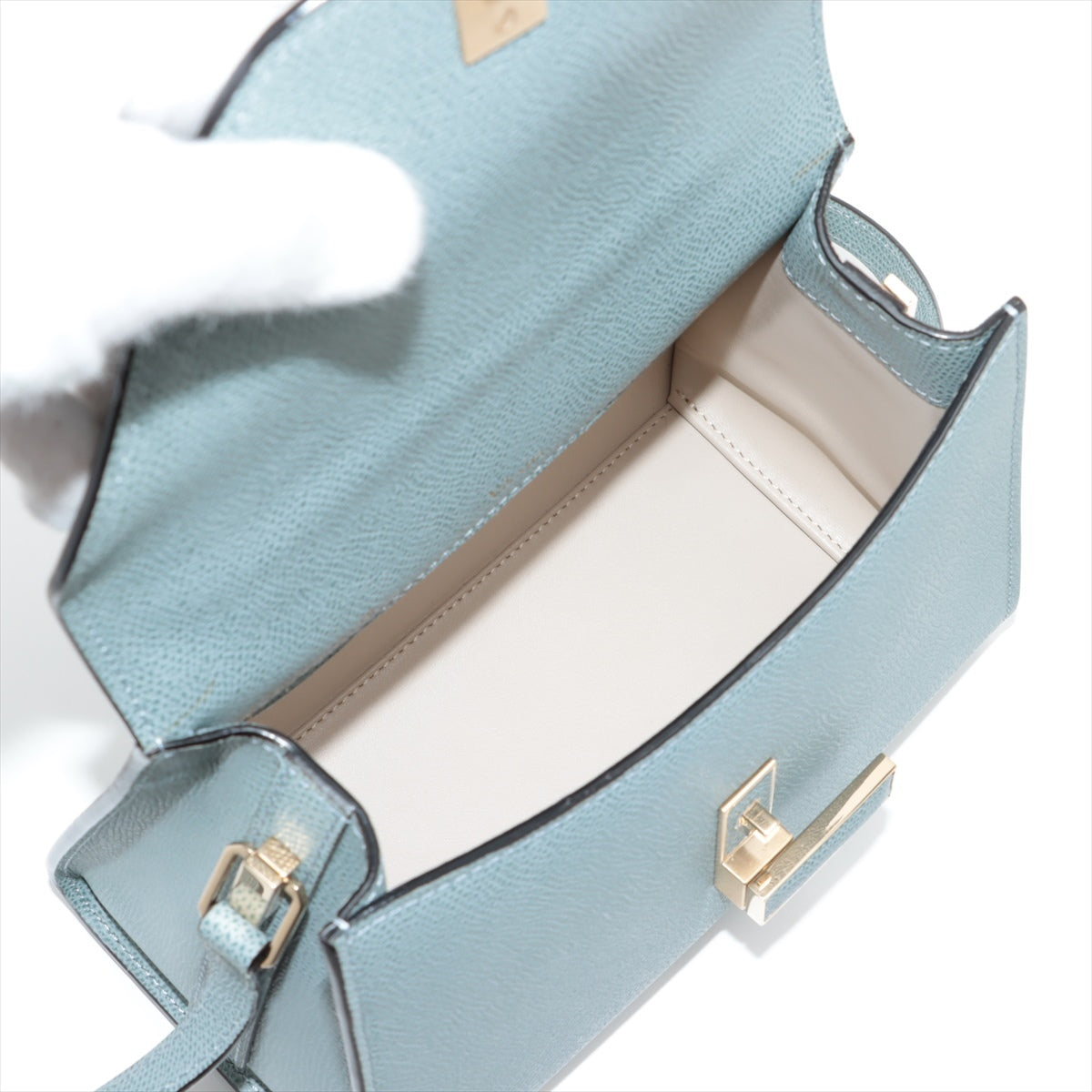 Valestra Izidemini 2WAY Handbag Light Blue