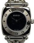 Gucci Horse  Watch 6400L Quartz Black Characterboard Stainless Steel  Gucci