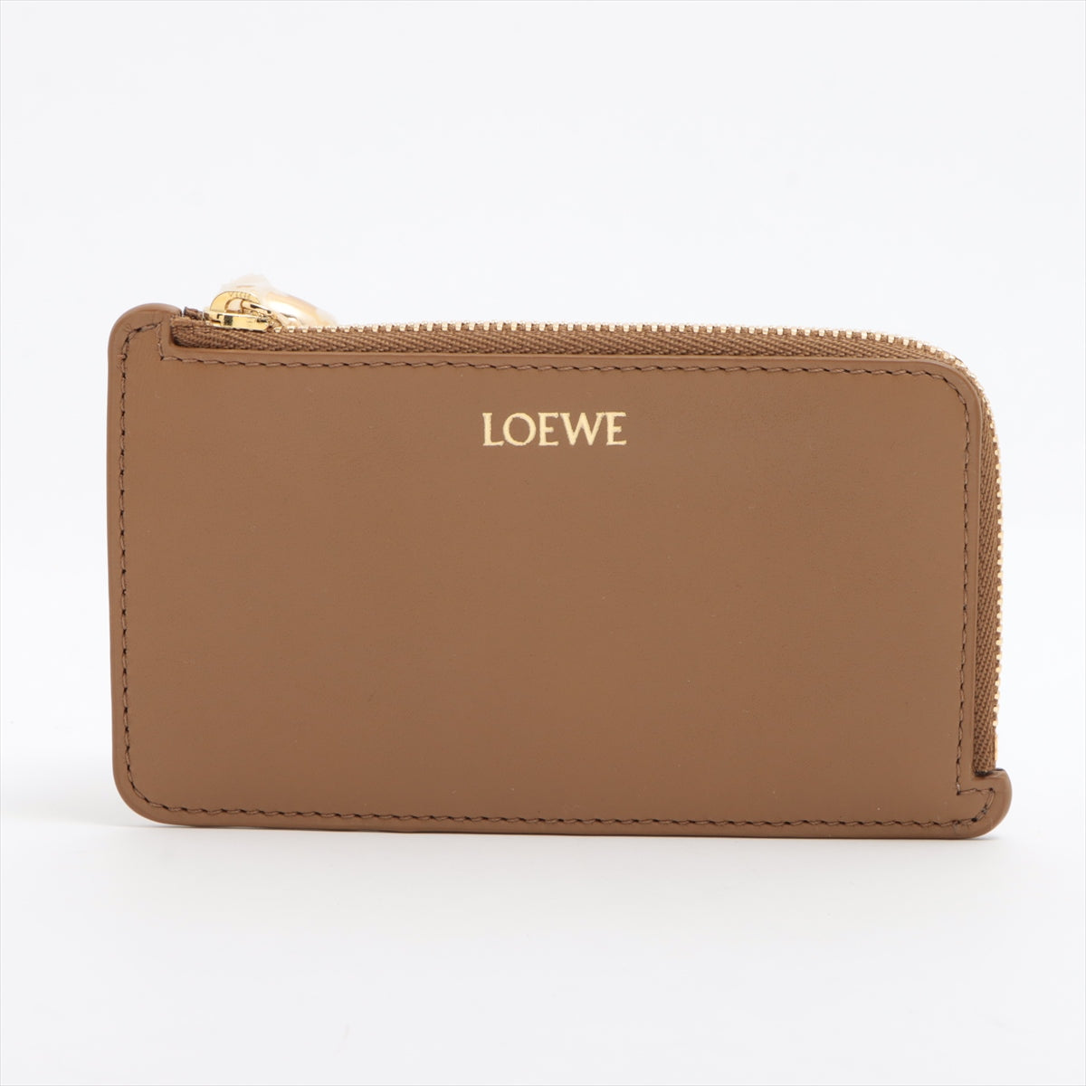Loewe Leather Coincase Brown Pepper