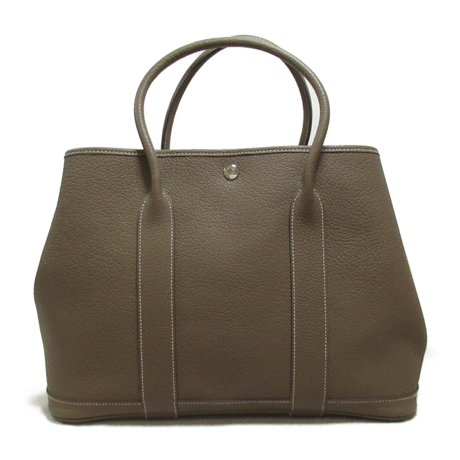 Hermes Garden Party PM G Tote Bag  Negonda  Brown Collection