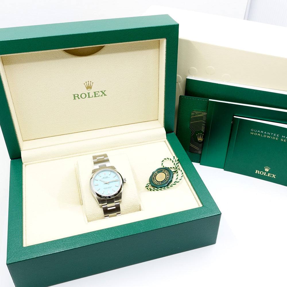 Rolex Oyster Perpetual 31 277200 Turquoise Blue