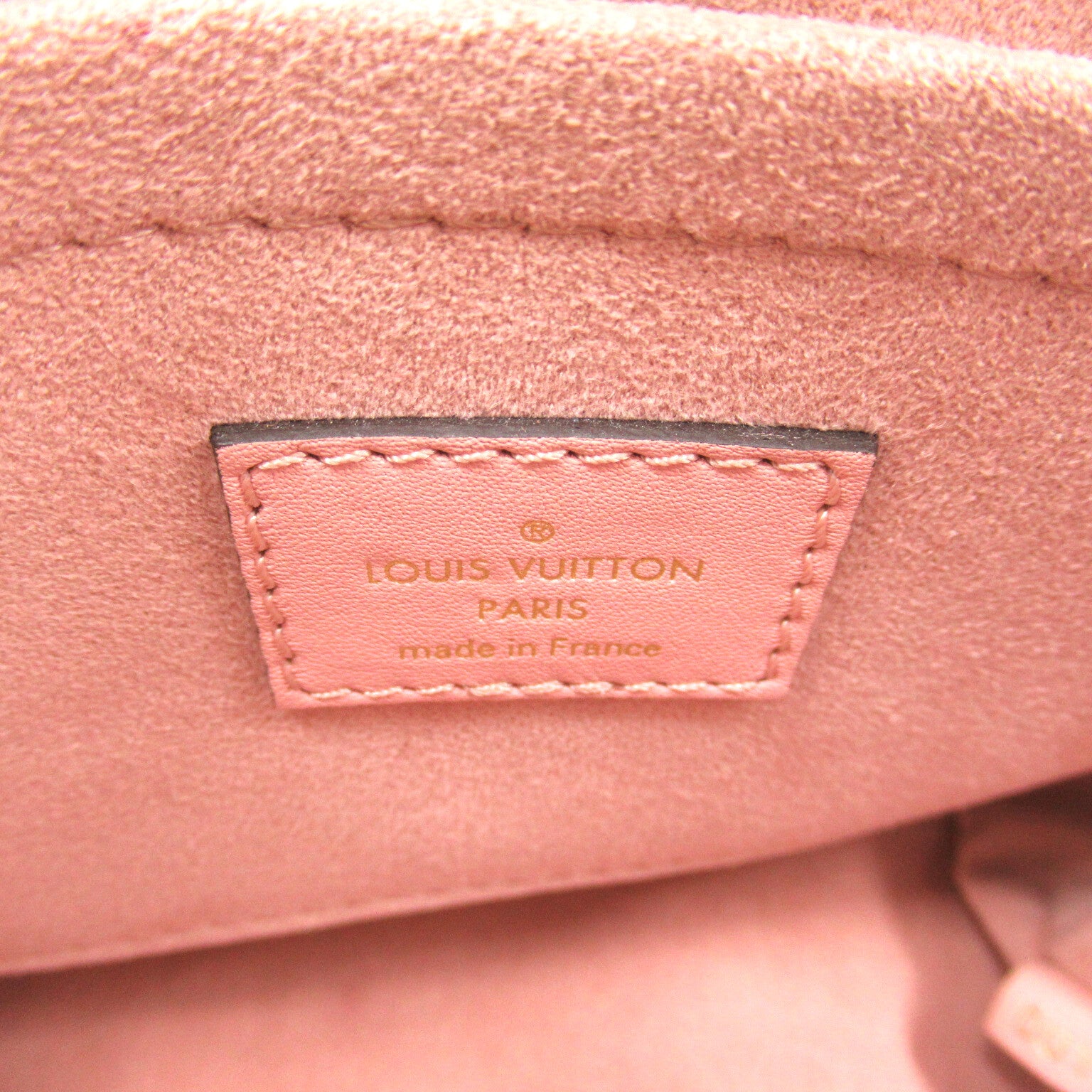 Louis Vuitton LOUIS VUITTON Locky BB Shoulder Bag PVC Coated Canvas Monogram  Brown/Pink M44080