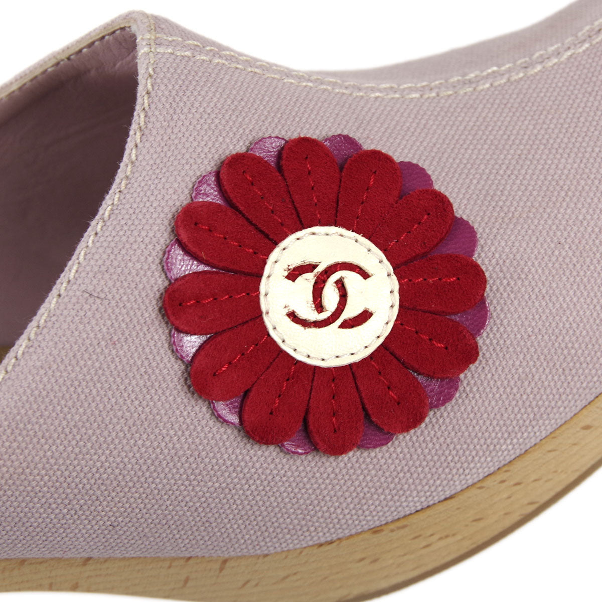 Chanel * Flower Mules Shoes 