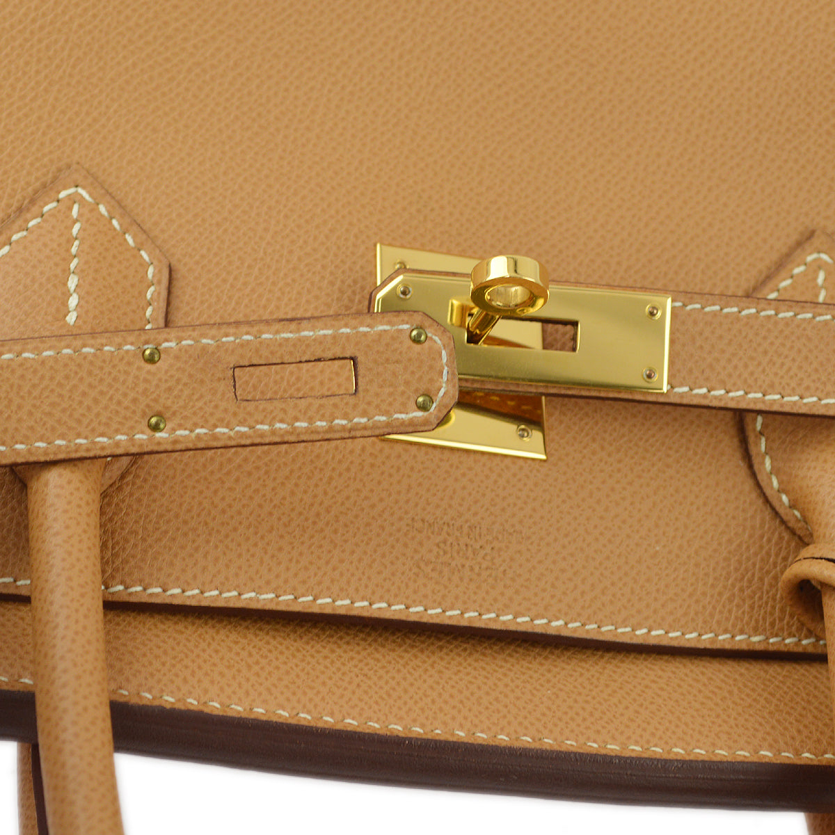 Hermes Natural Epsom Birkin 40 Handbag