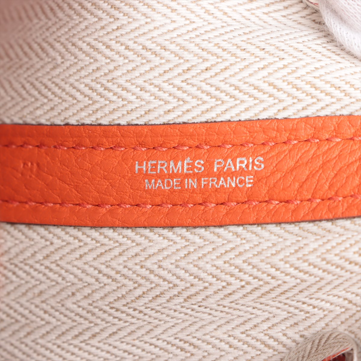 Hermes Garden Party TPM Negonda Orange Silver G  U 2022