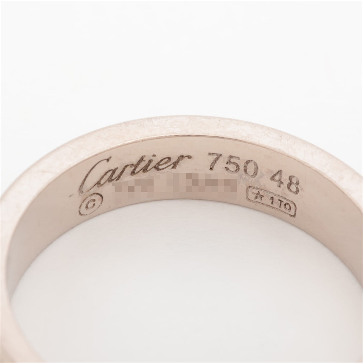 Cartier  Birthd Ring 750 (WG) 4.9g 48 B4050948