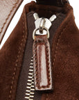 Fendi Mammaket Handbag One-Shoulder Bag Brown  Leather  Fendi