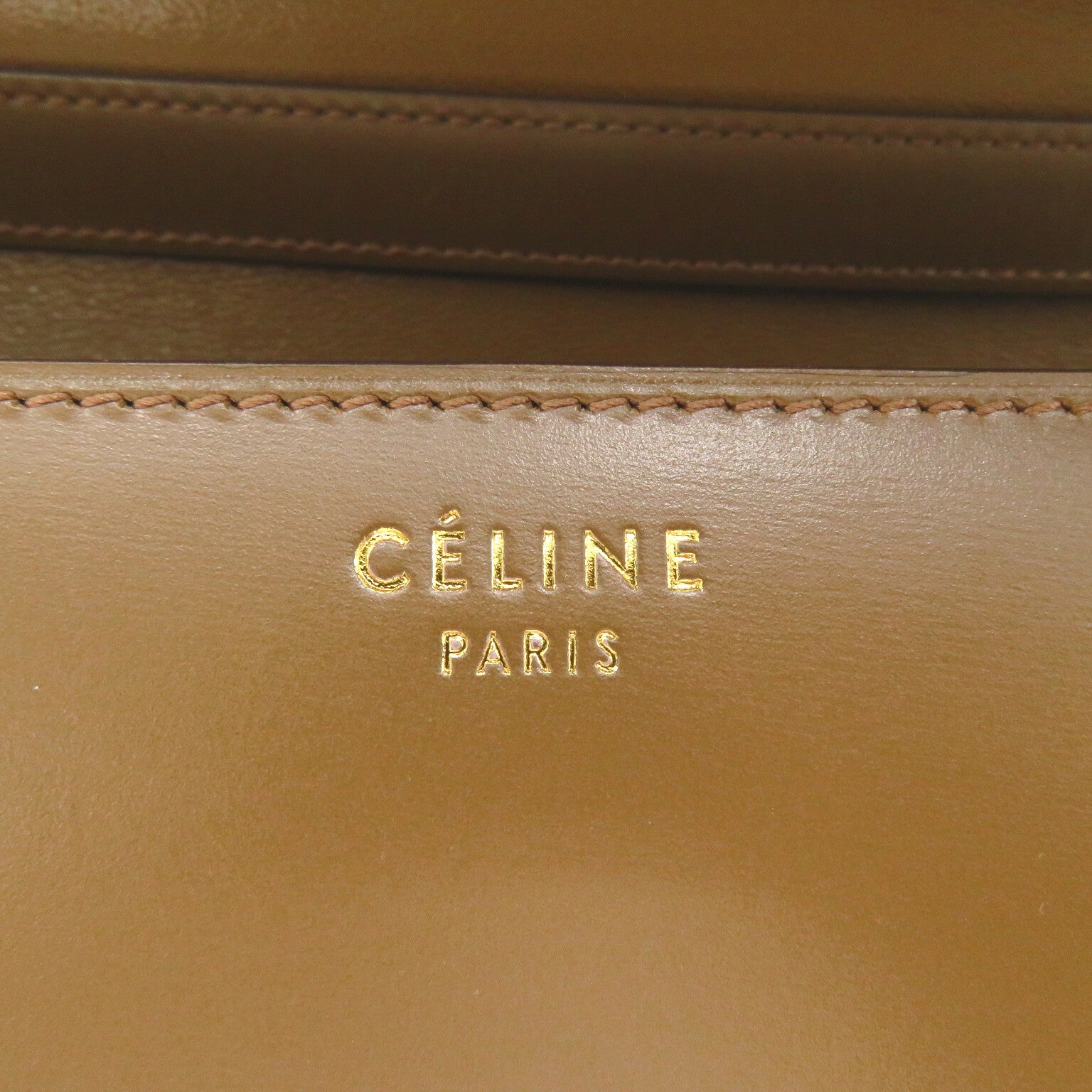 Celine Classic Box Medium Flap Bag S Bag  Women's Brown 164173DLS.04FG