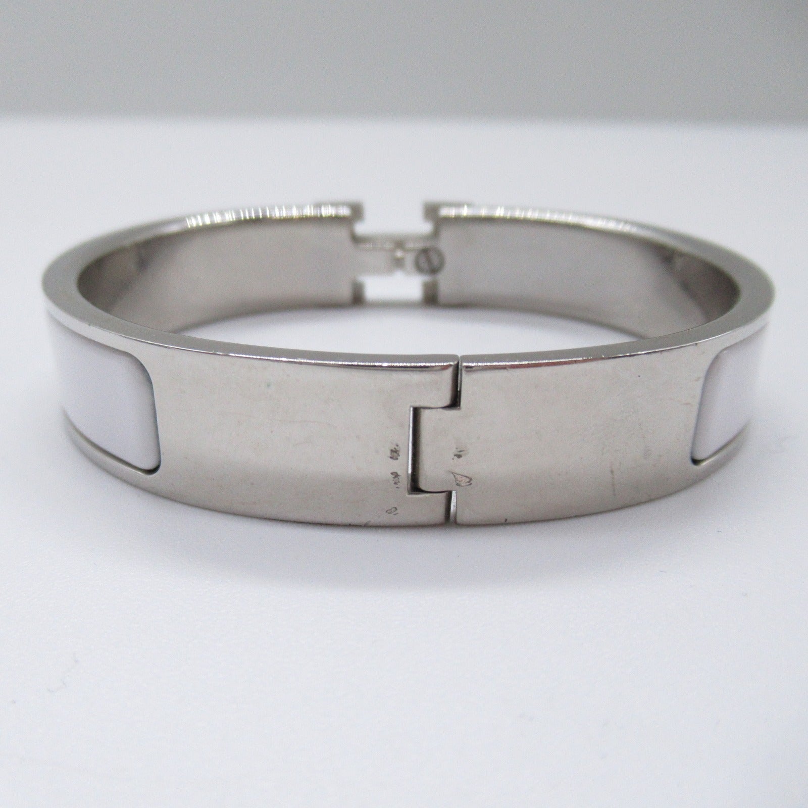 Hermes Hermes   PM Bracelet Bracelet Accessories Metal  Silver White