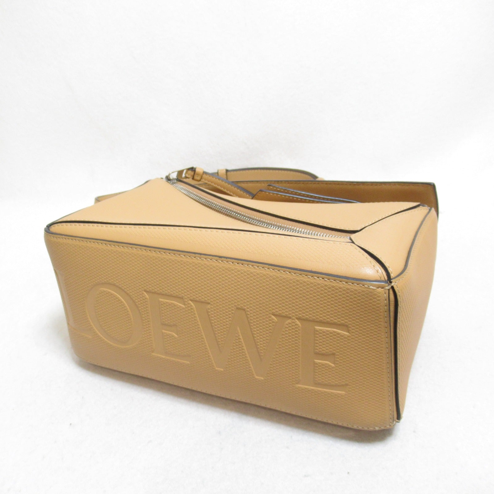 Loewe LOEWE Puzzle Bump Bag Small Shoulder Bag Small Shoulder Bag  Leather  Brown Canals (Bandf )