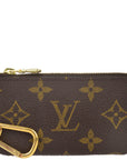 Louis Vuitton 2002 Monogram Pochette Cles Coin Purse Wallet M62650