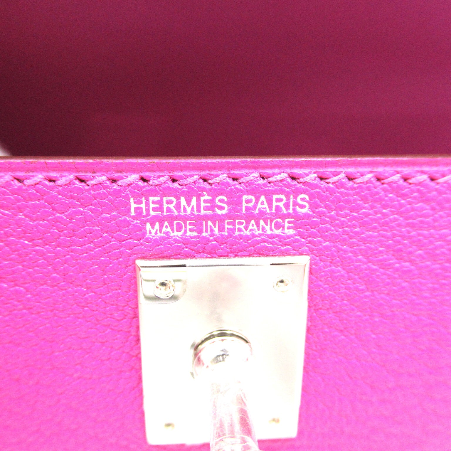Hermes Mini 2 2w Shoulder Bag Leather Sheet  Pink 071323CK