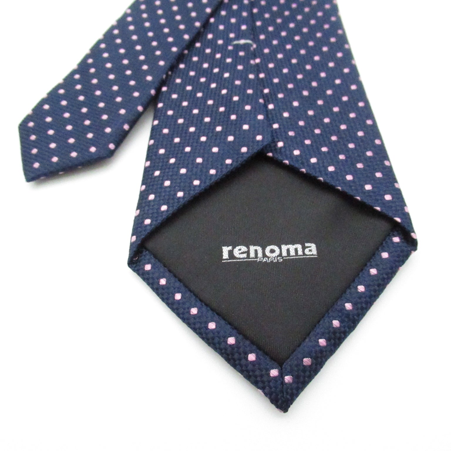 Lenovo Renoma Cravate Dress Clothes Silk  Navy