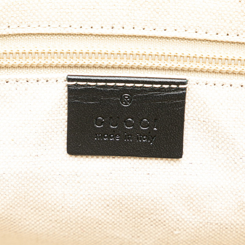 Gucci Diamond Shoulder Bag 295679 Brown Black PVC Leather  Gucci