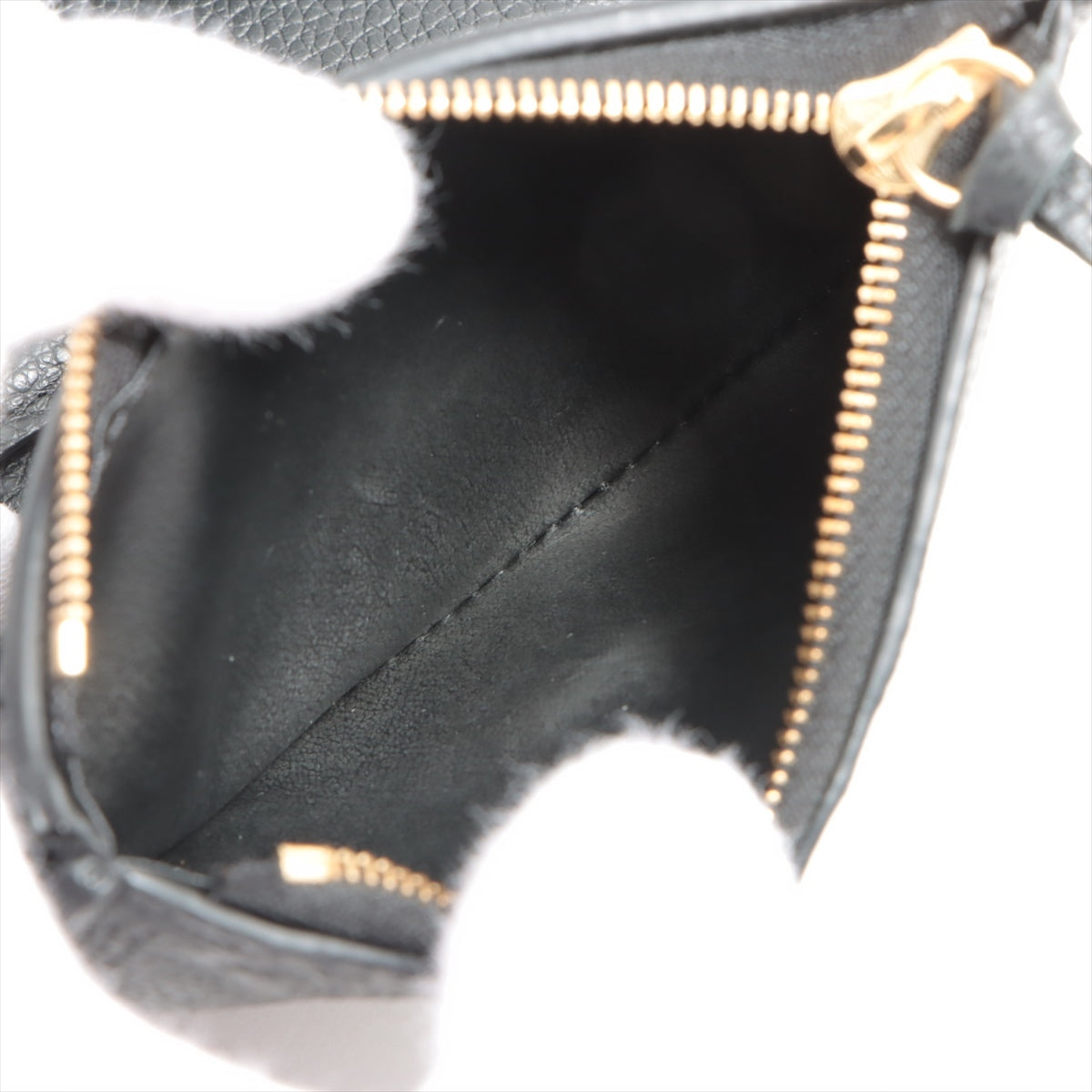 Louis Vuitton Monogram Emplant Portfolio Victoria M64060 Noneir Compact Wallet