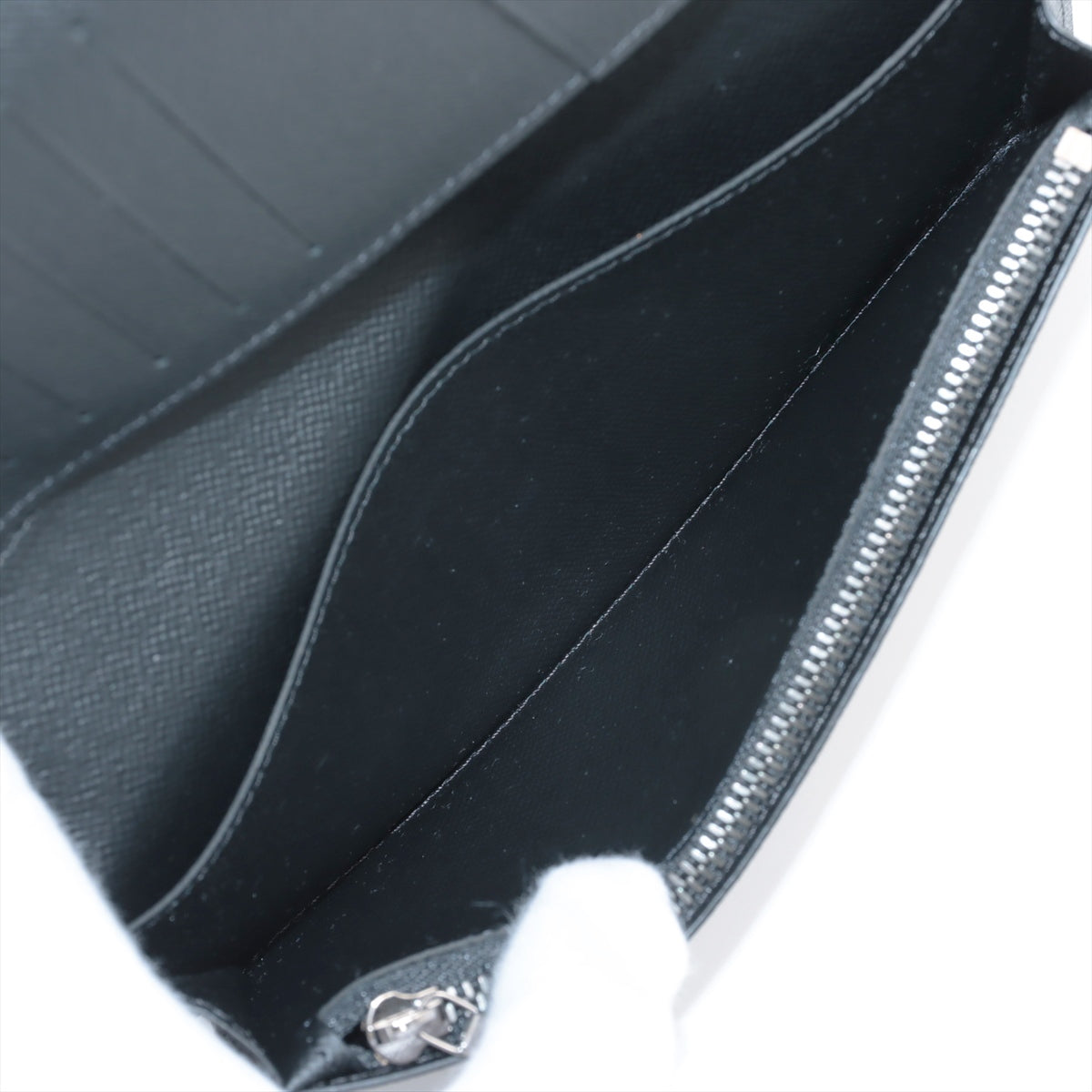Louis Vuitton Monogram Portefolio Brother M61697 Black Wallet