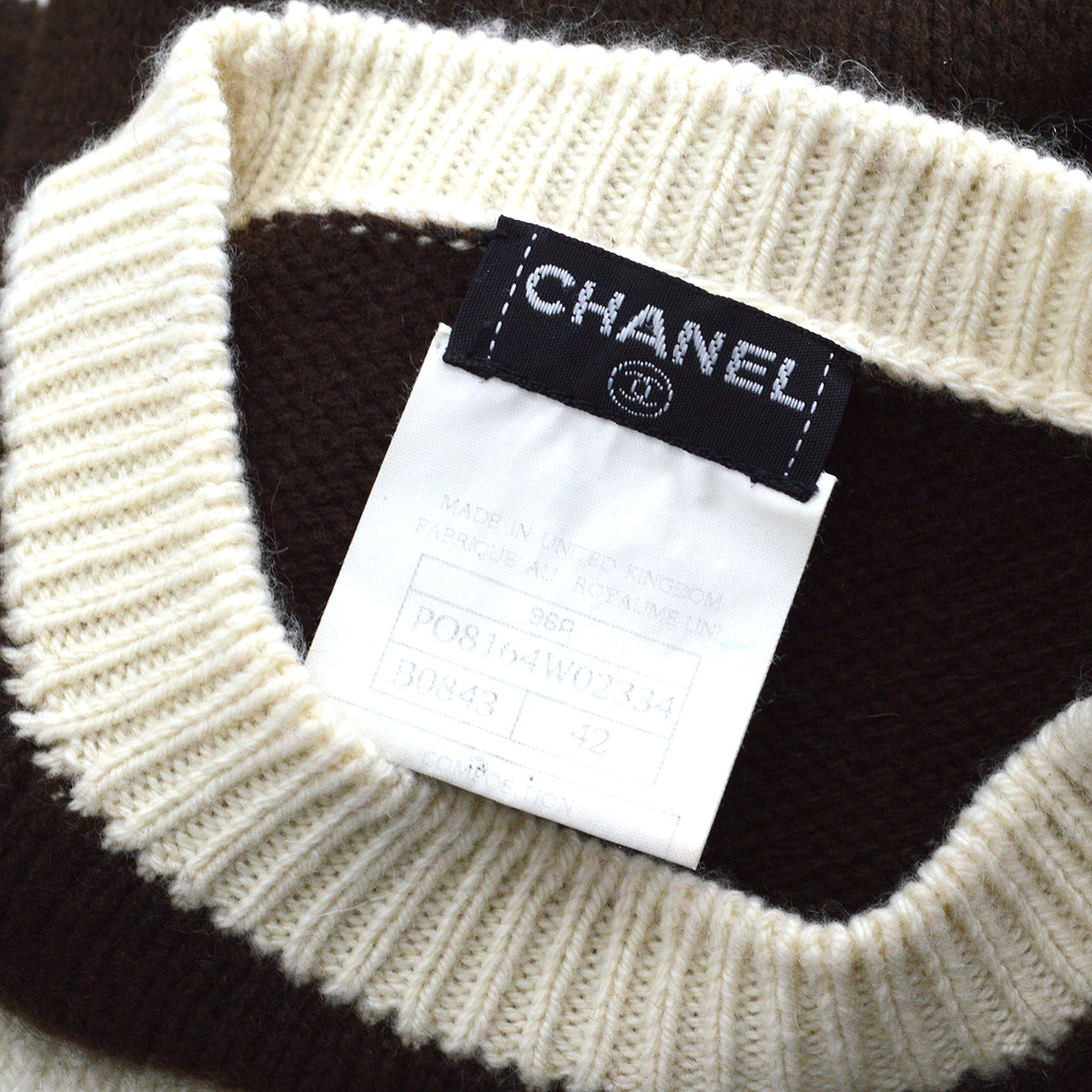 Chanel Sweater Brown 96A 