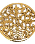 Chanel 1991 Brooch Pin Gold 26