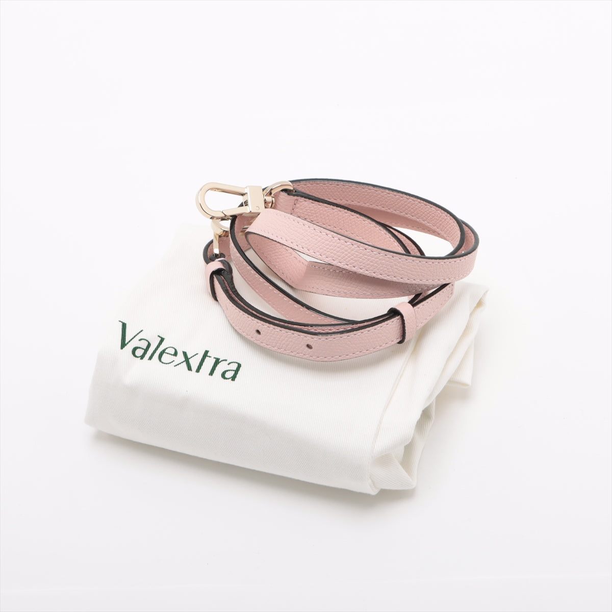 Valestra Leather 2WAY Shoulder Bag Pink
