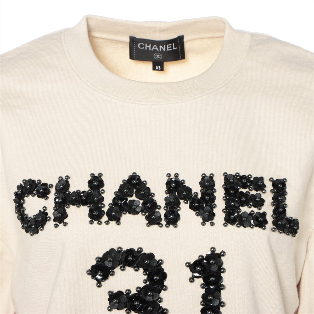 Chanel Cotton Suit XS  Beige P64788K60781