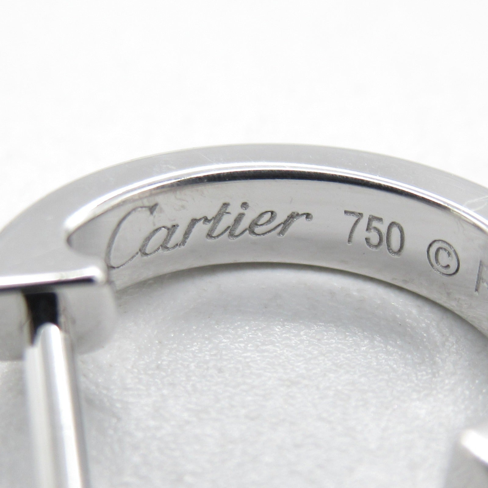 Cartier Mini Pier Pier Jewelry K18WG (White G) Women&#39;s Silver