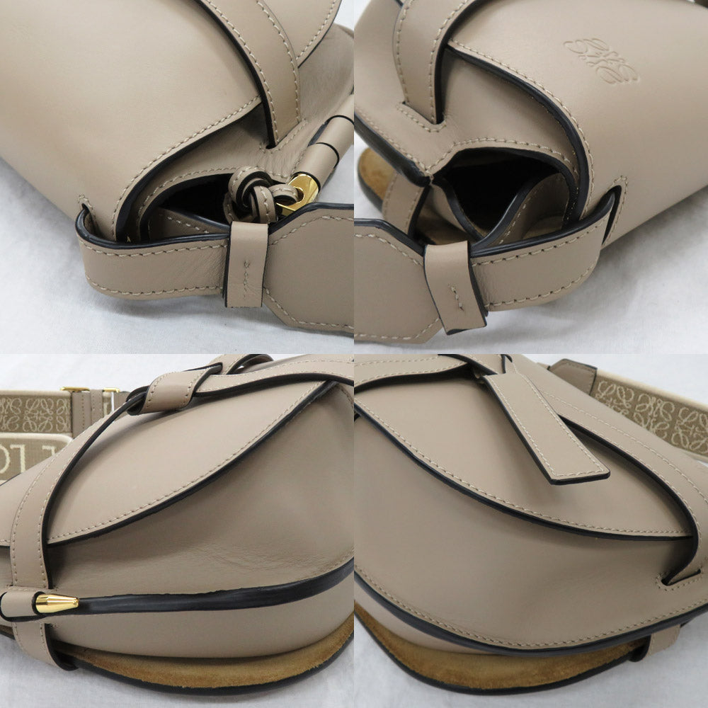 Loewe Gate Bag Small A650T20X40 Sand Anagram Shoulder Bag St Car Friseur  G  Beige Grey