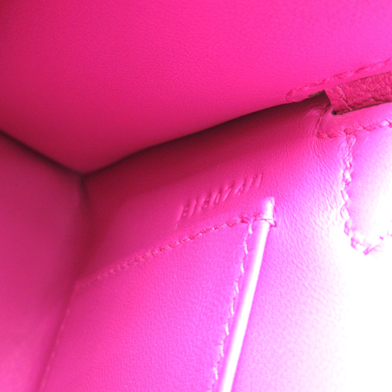 Hermes Mini 2 2w Shoulder Bag Leather Sheet  Pink 071323CK