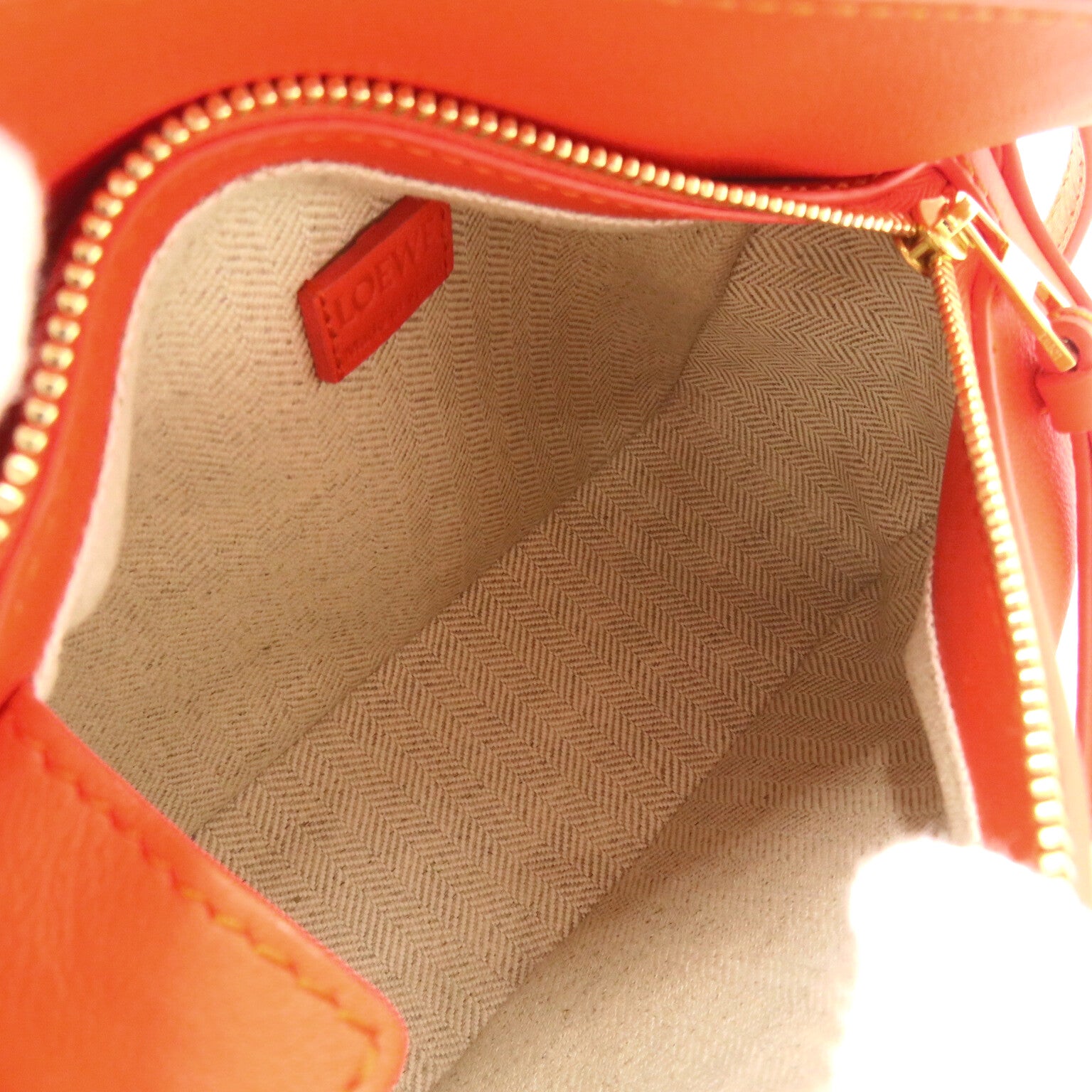 Loewe LOEWE Puzzle Mini Bag 2w Shoulder Bag   Orange A510P88X265959