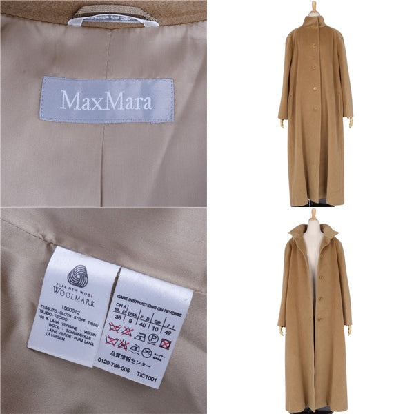 Max Mara Coat Long Coat   Italian JI42 USA8 FB40 GB10 (equivalent to L) Brown