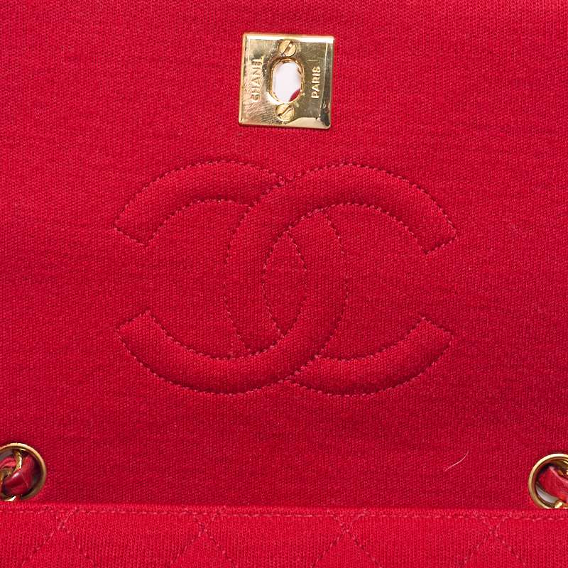 CHANEL 【CHANEL】MINI TRASSE Full Flap Turnlock Chain Shoulder Cotton Red  Shoulder Bag Mini Shoulder Bag  Bag Hybrid 【 Ship】【SS】Official Online