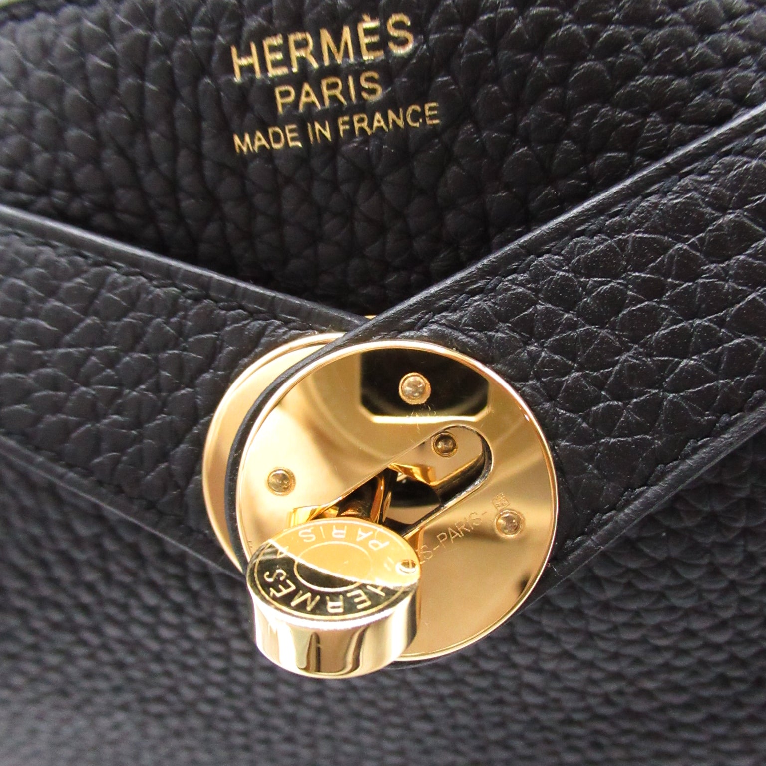 Hermes Hermes Lindy 30 Black Shoulder Bag Shoulder Bag Leather  Claims  Black
