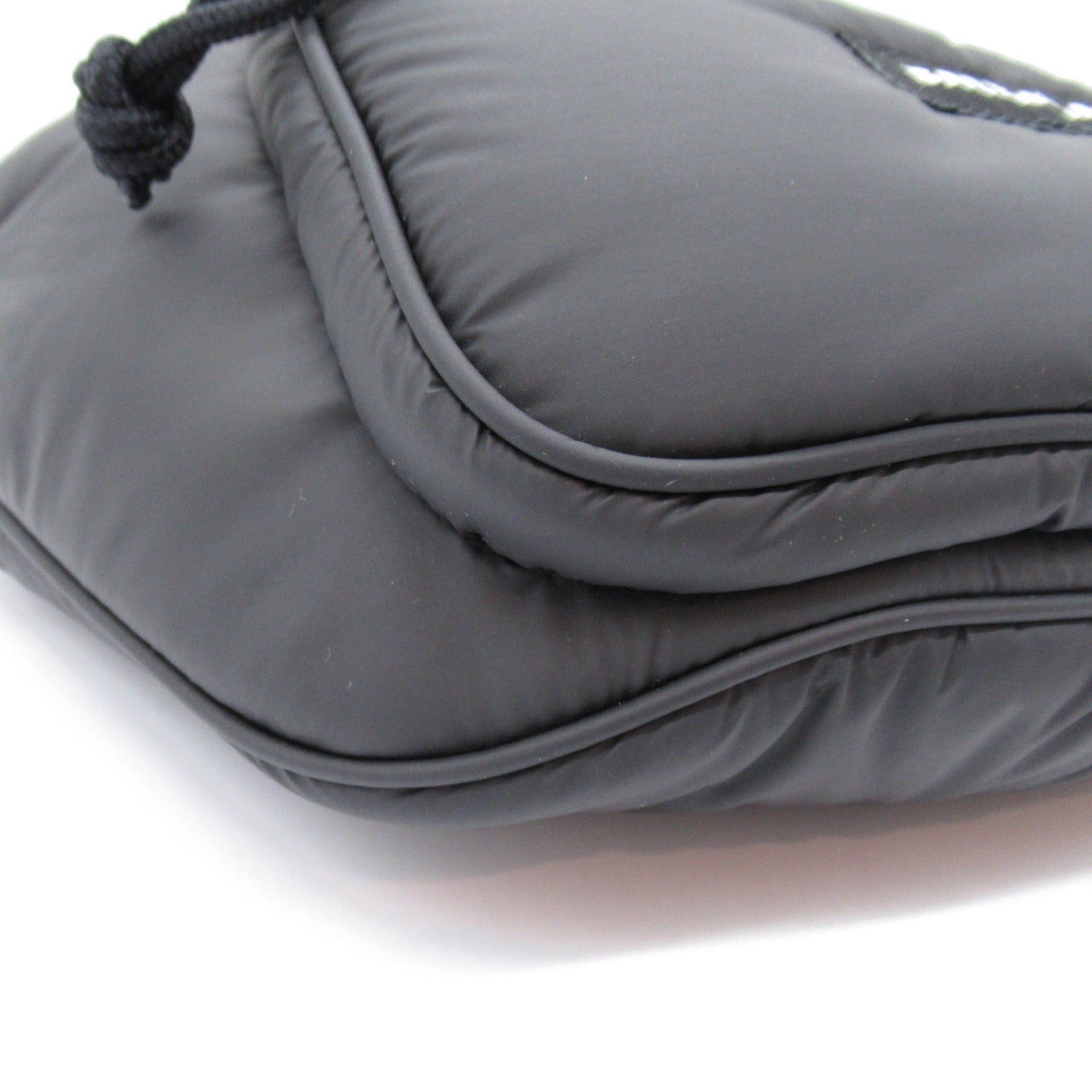 BALENCIAGA Waistern Bag Body Bag Body Bag Body Bag Polyurethane  Black  4823892AAMA1000