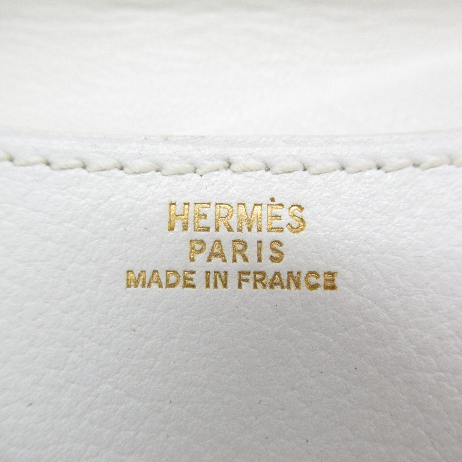 Hermes Hermes Soloney Shoulder Bag  White