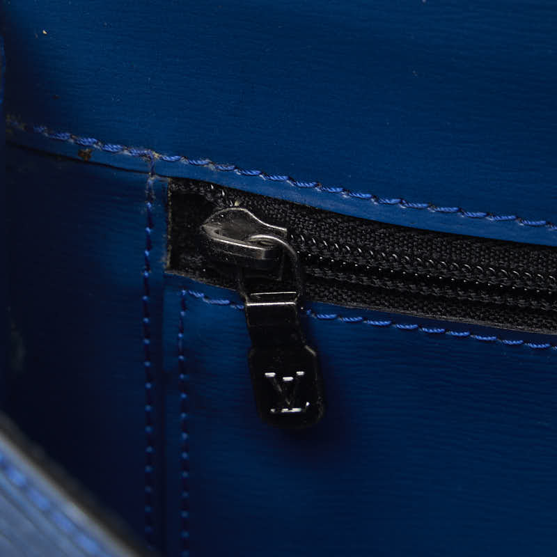 Louis Vuitton Epi Poschet Arsh Shoulder Bag M52575 Trad Blue Leather  Louis Vuitton