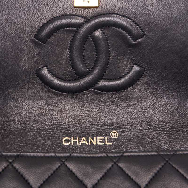 Chanel Matrasse  Flap Turnlock Chain Shoulder  Black   Shoulder Bag Ladies Shoulder Bag Hybrid 【 Ship】 Ladies Shoulder Bag Ladies Shoulder Bag