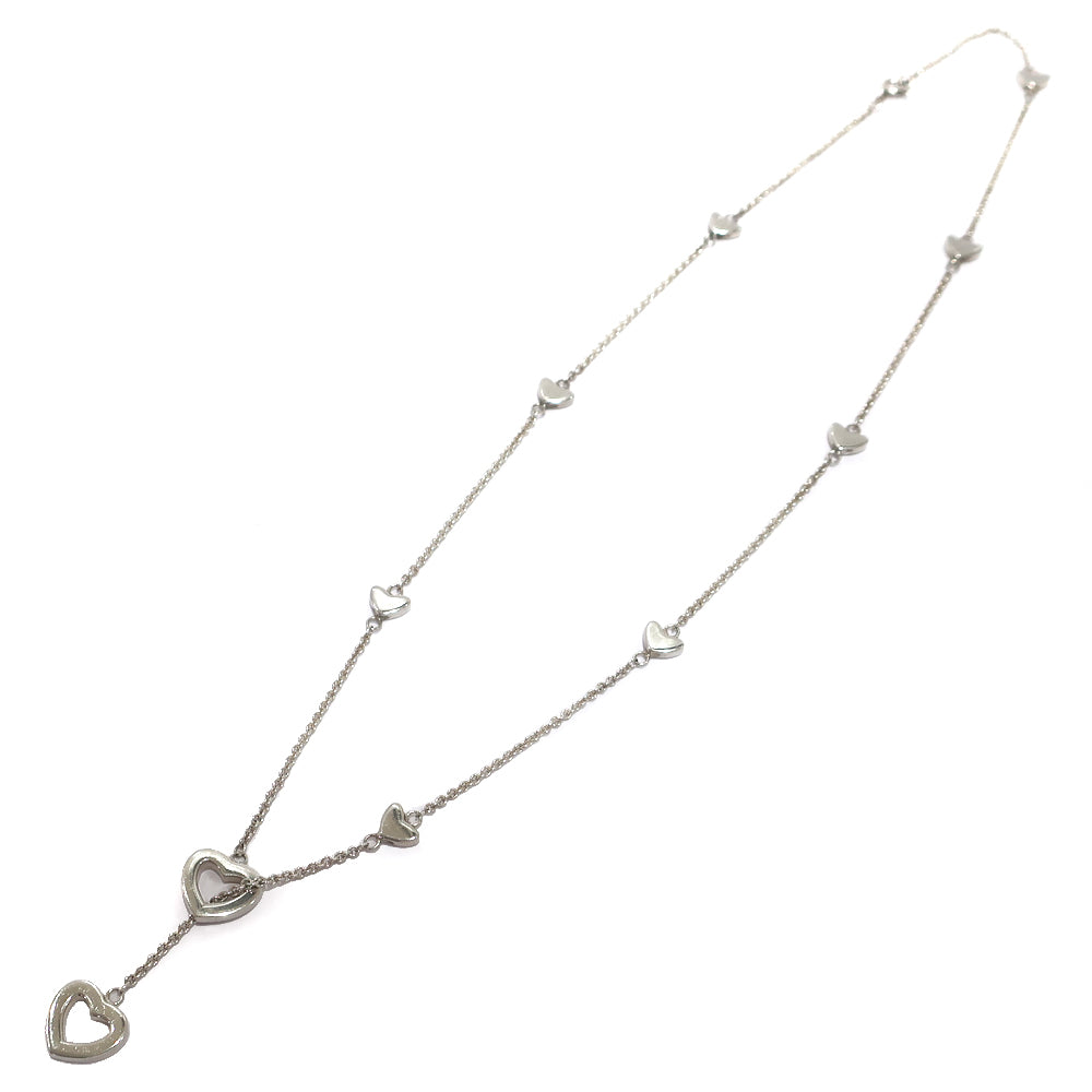 Tiffany Necklace Heartlink Lariat 925 Silver Pendant Jewelry