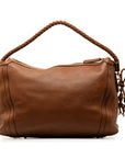 Gucci One-Shoulder Bag Handbag 269949 Brown Leather  Gucci