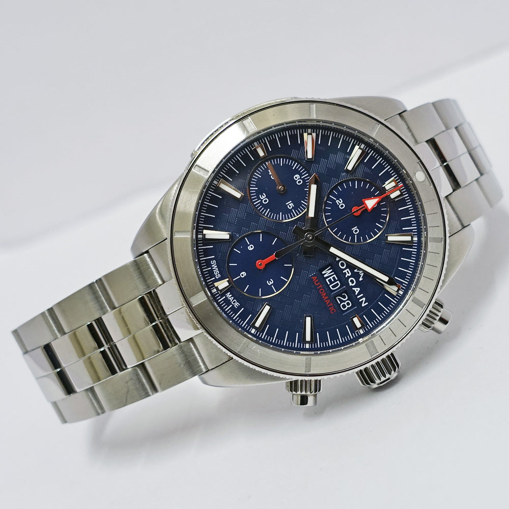 rwegian Adventure Sports Crono Dday N1500SIC/A151/15RC.18S Blue  SS Automatic