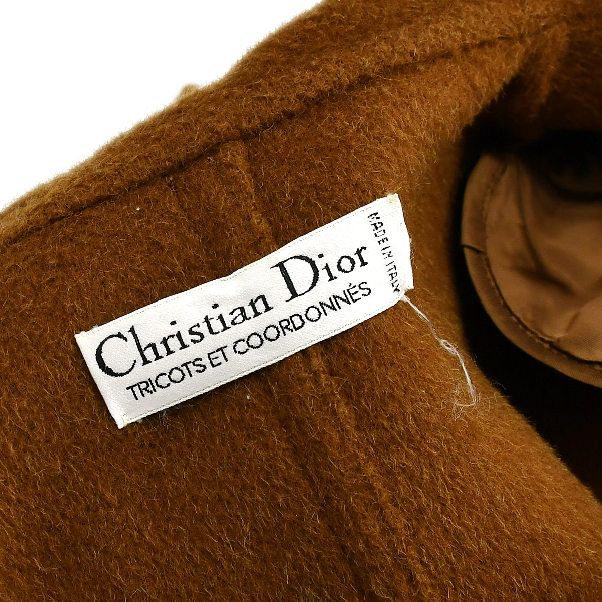 Christian Dior Coat Brown 