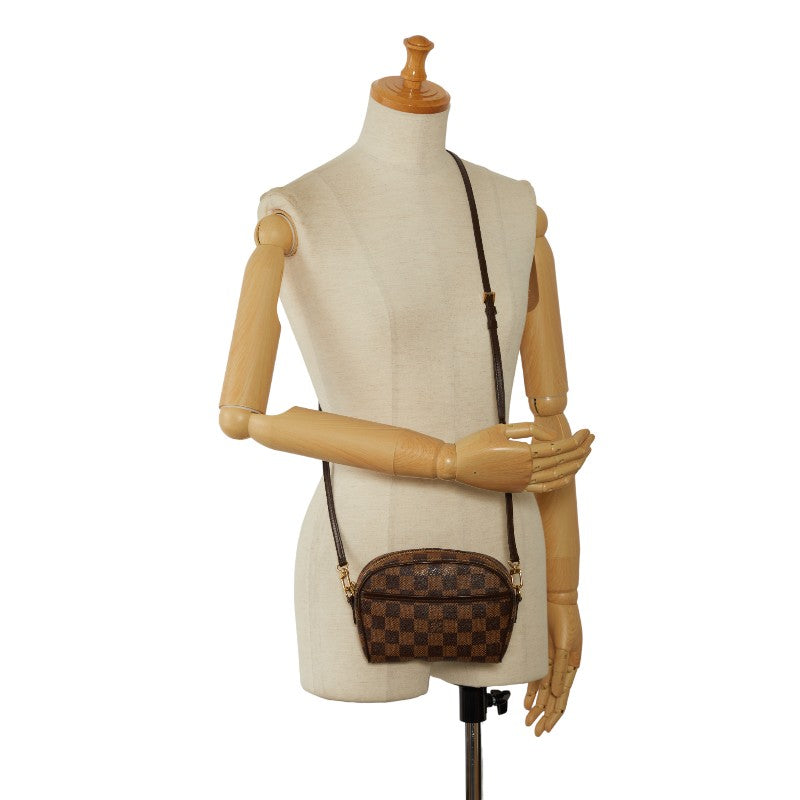 Louis Vuitton Ipanema Shoulder Bag 2WAY N51296 Brown PVC Leather  Louis Vuitton