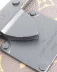 Louis Vuitton Monogram MacArthur S Lock Vertical able Wallet M82535 Shelter Bag