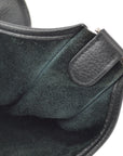 Hermes Black Taurillon Clemence Evelyne 3 GM Shoulder Bag