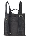 Hermes Gray Canvas Herline a Dos MM 2way Tote Backpack
